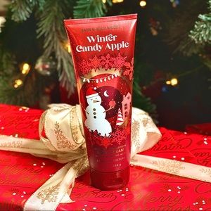 Winter Candy Apple Bath and Body Works body cream